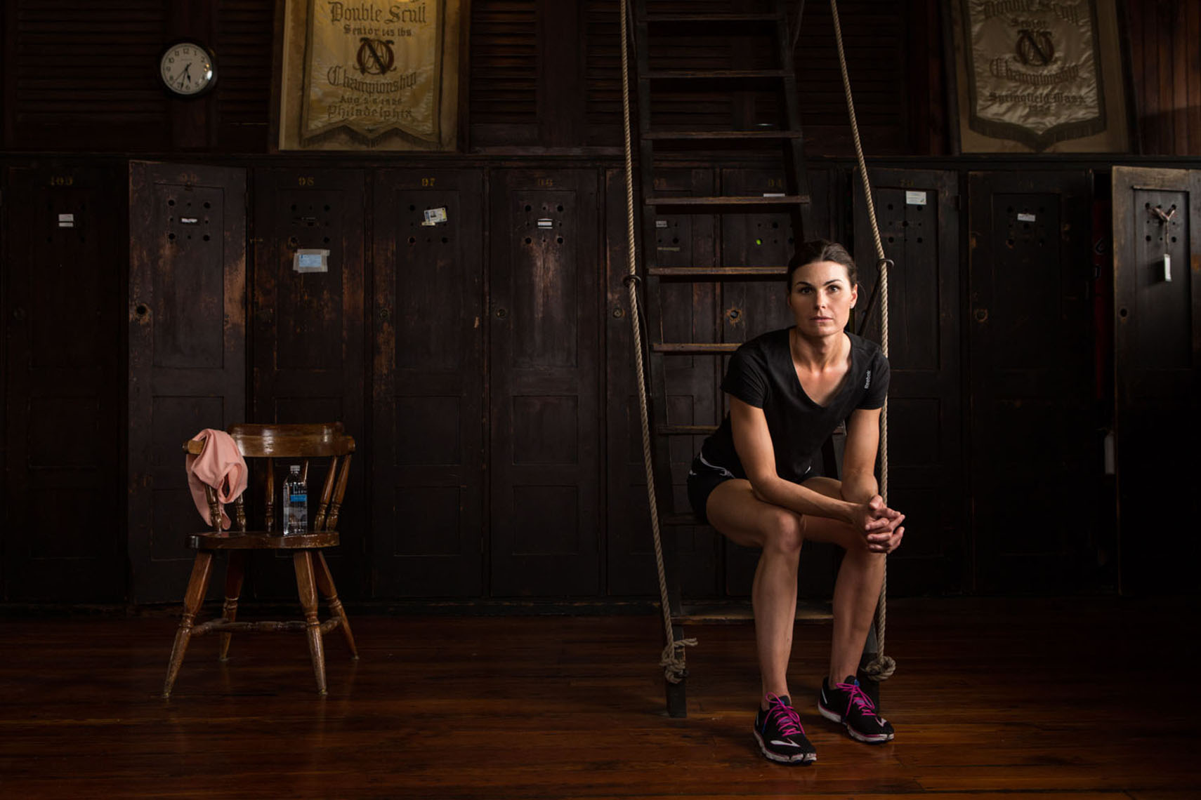 Philadelphia Photographer Rower Portrait Boathouse